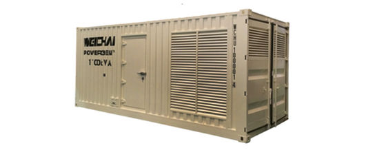 1650 KVA-2750 KVA Quadratkabinengenerator Militärqualität